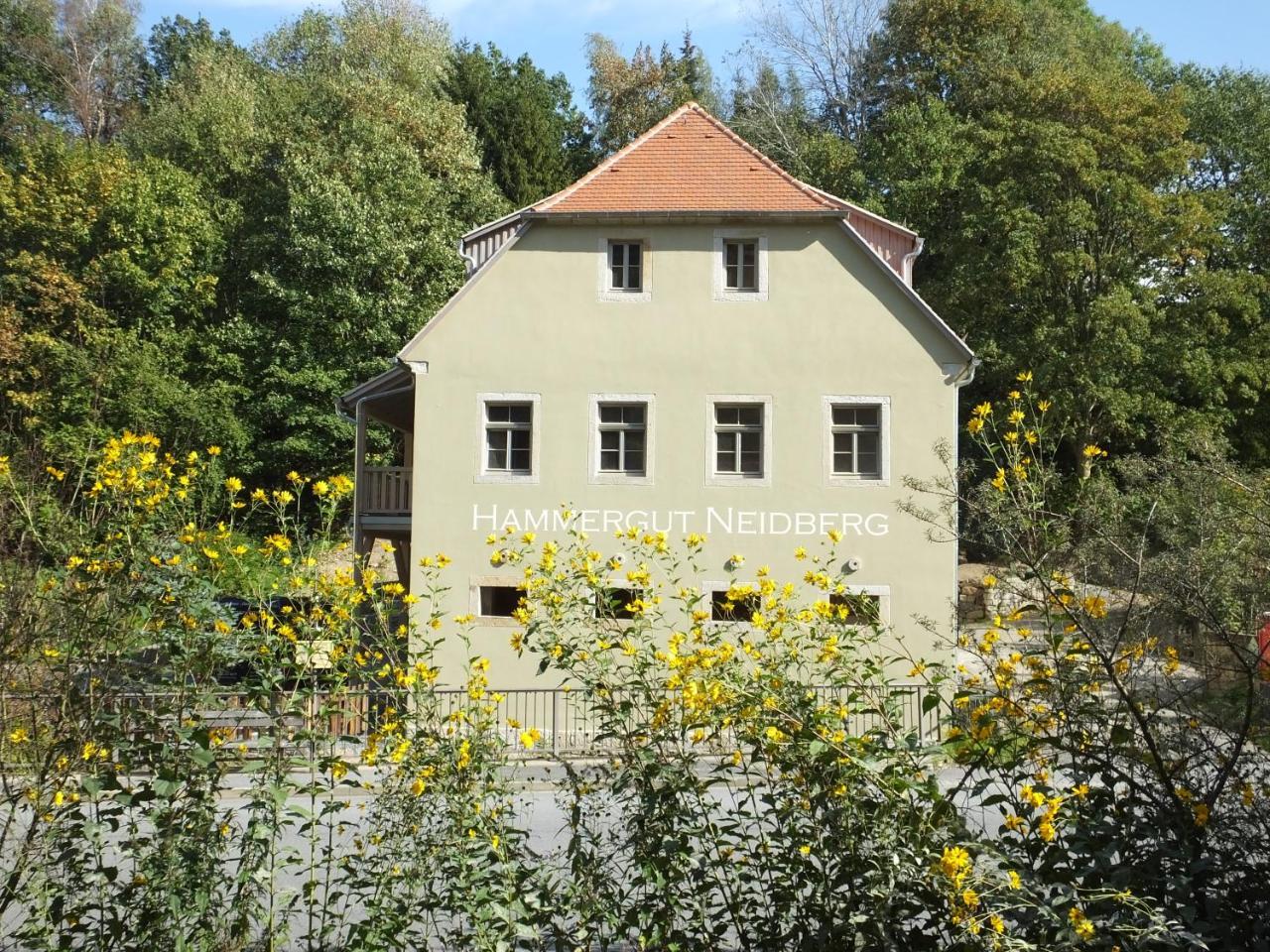 "Gesindestube" - Hammergut Neidberg Rosenthal-Bielatal Exteriör bild
